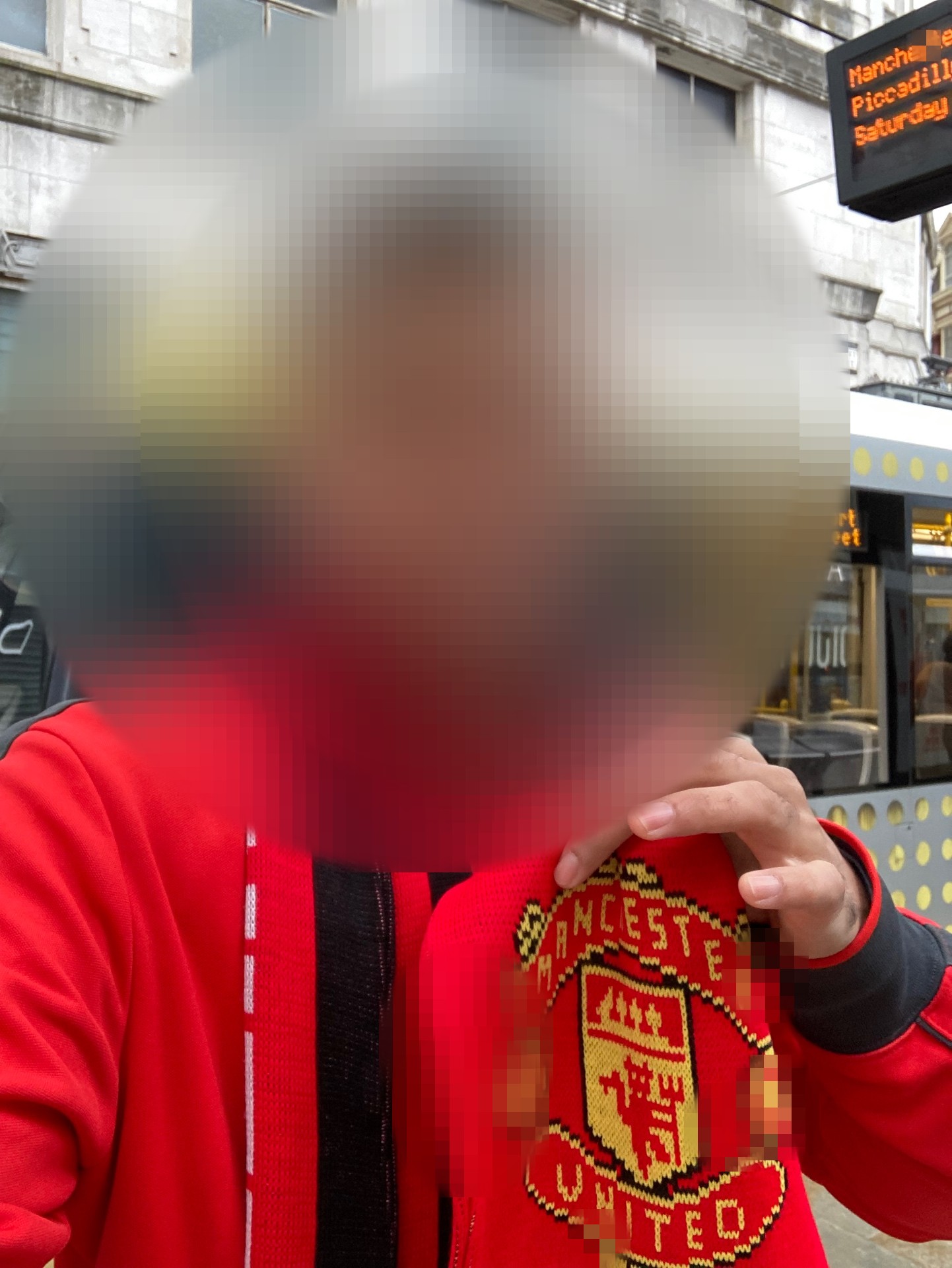 At Old Trafford, Manchester
